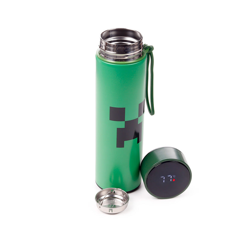 Minecraft Creeper Reusable Insulated Drinks Bottle