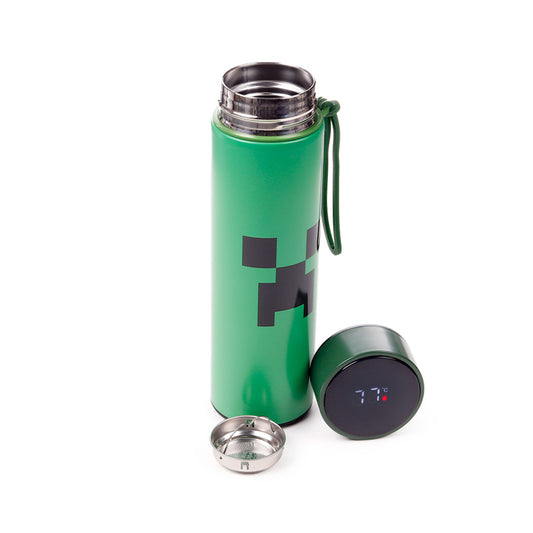 Minecraft Creeper Reusable Insulated Drinks Bottle