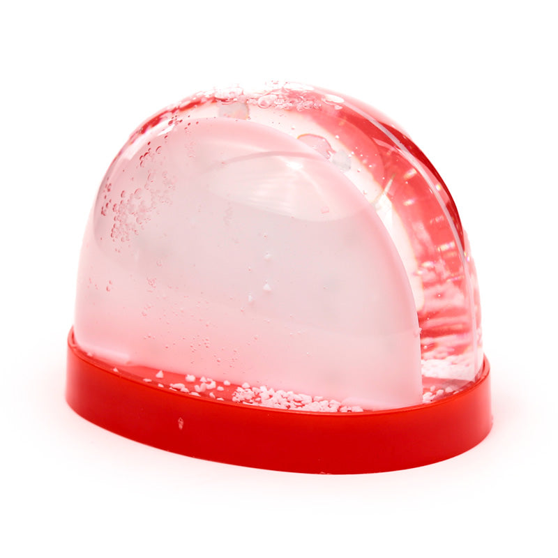 Charming winter wonderland snow globe