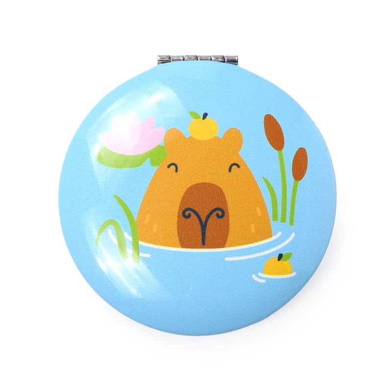 Capybara Compact Mirror showcasing its design