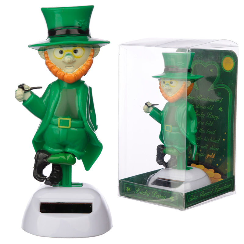 Leprechaun solar ornament for home decor