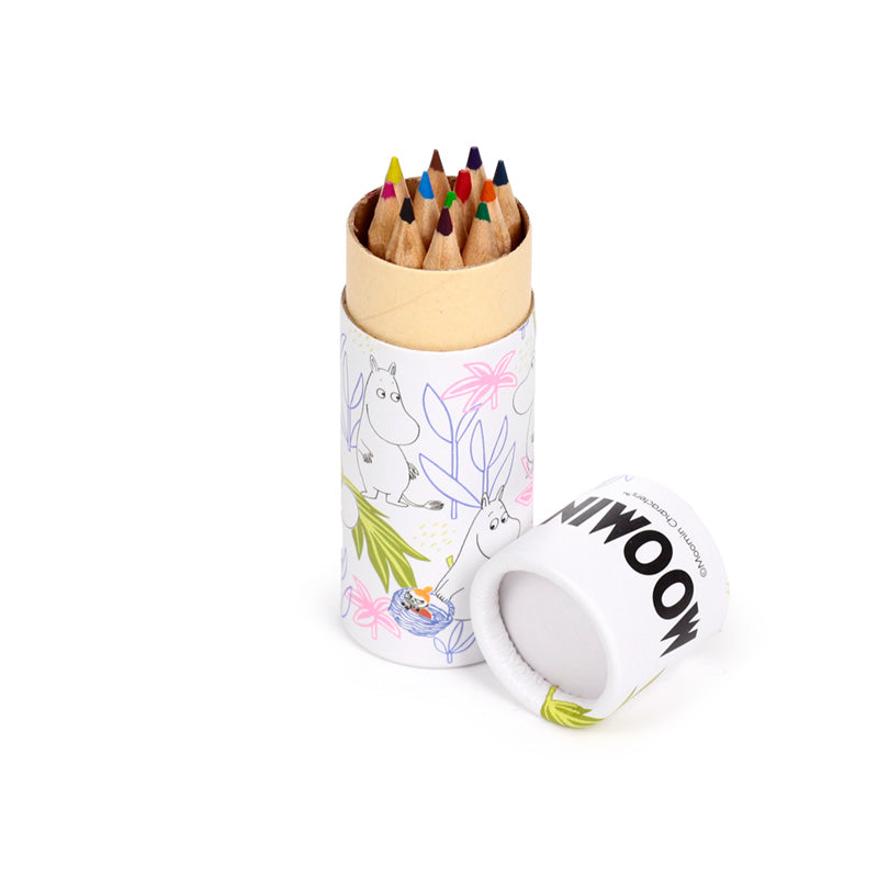 Vibrant Moomin colouring pencils for art lovers