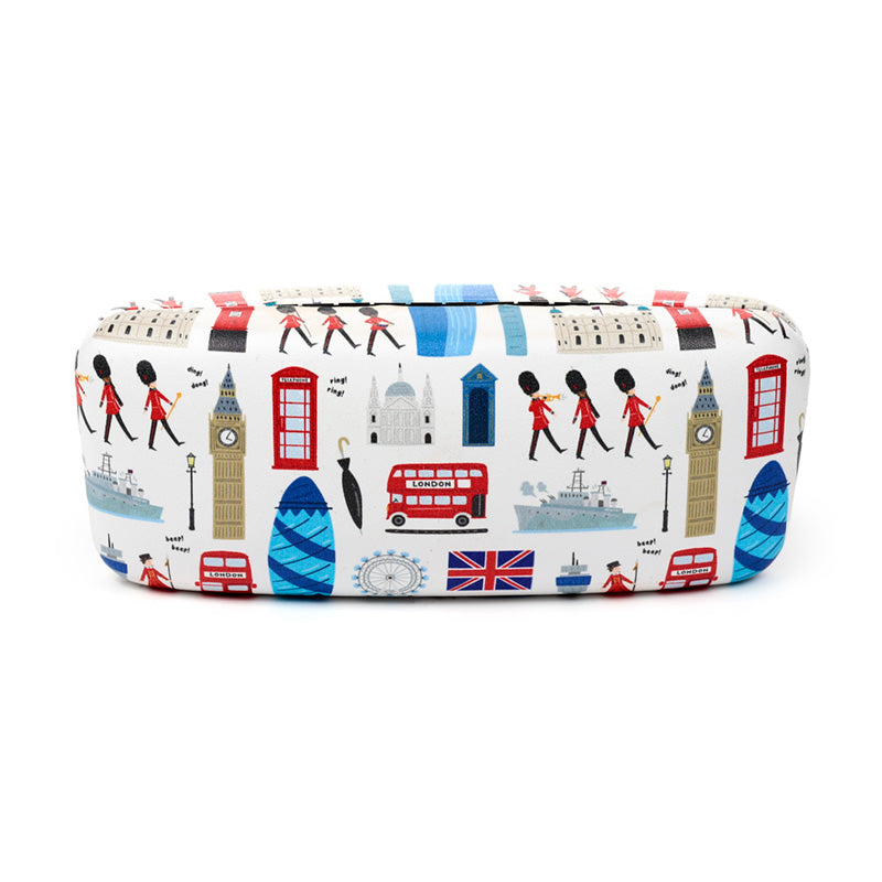 Elegant London-themed glasses holder