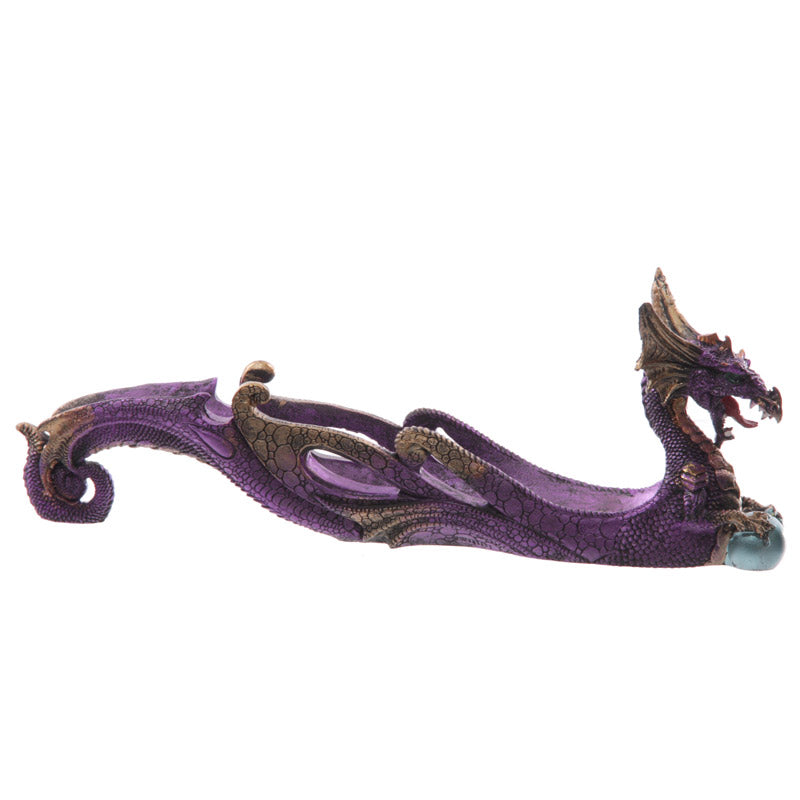 Celtic Scroll Dark Legends Dragon Ashcatcher on shelf