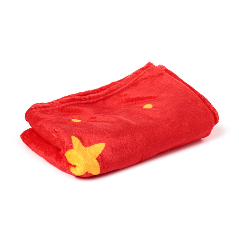 Soft polyester Blankeazzz Plush Toy and Travel Blanket