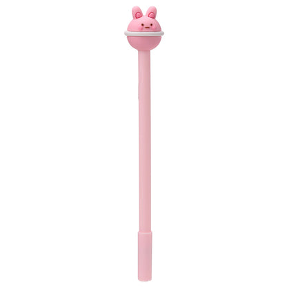 Erasable pen with fun animal topper