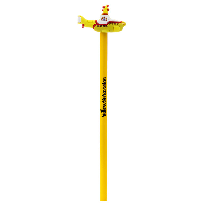 The Beatles Yellow Submarine Pencil on a desk