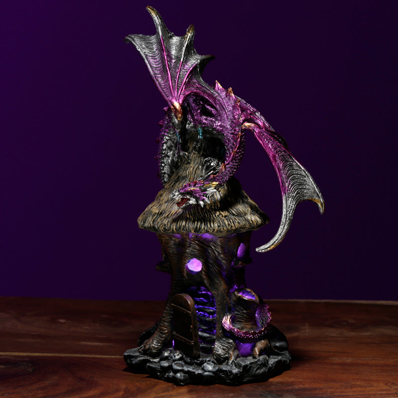 Collectable Dark Legends Dragon LED Woodland Spirit - Side View