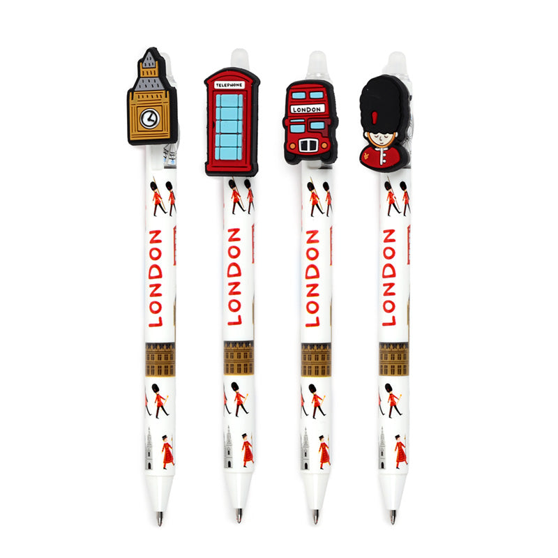 Close-up of Erasable Pen with PVC Topper