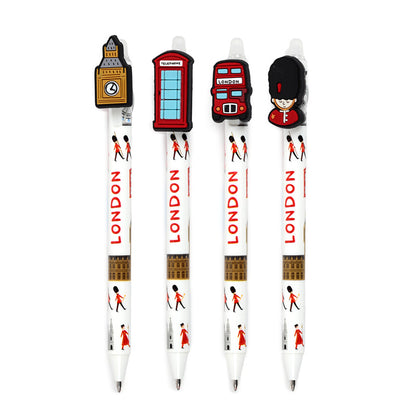 Close-up of Erasable Pen with PVC Topper