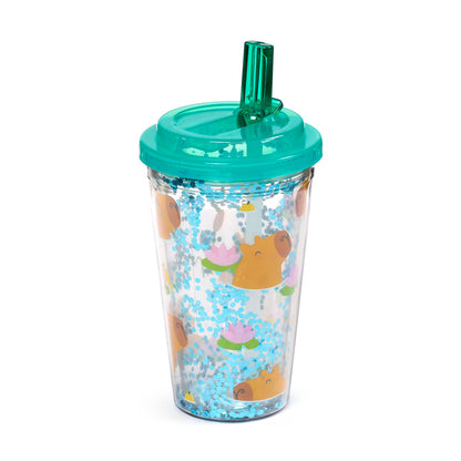 Stylish capybara cup for picnics and parties