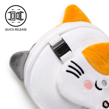 Comfortable travel accessories set for relaxing journeys