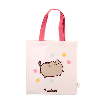 Pusheen the Cat Tote Shopping Bag with decorative items
