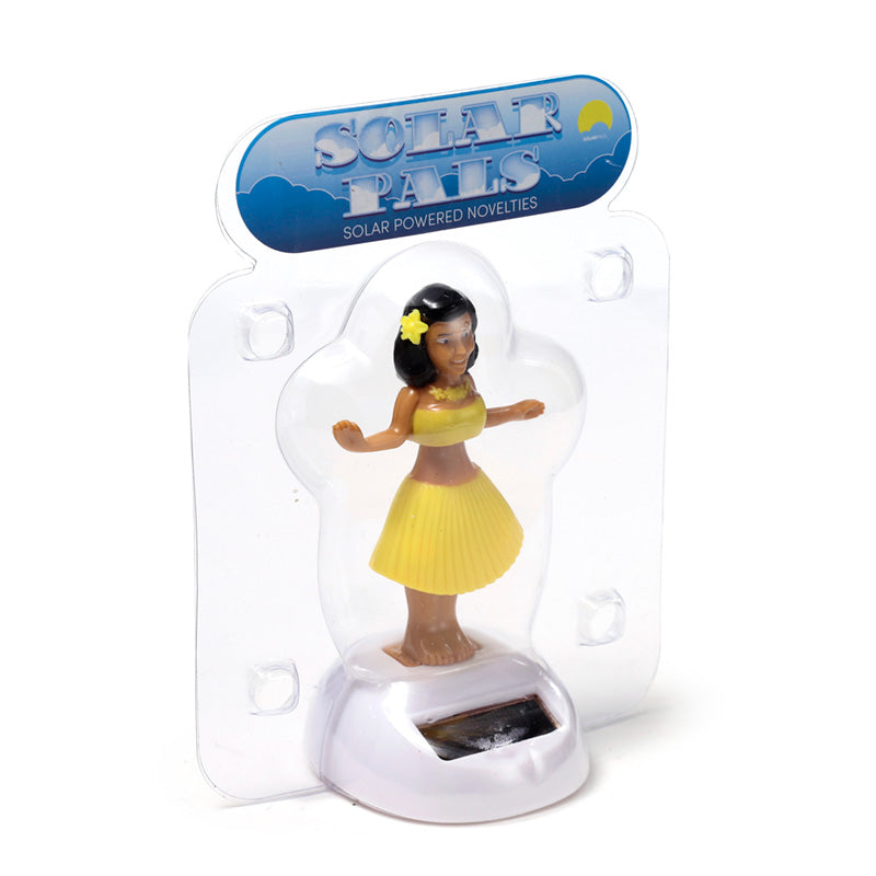 Solar Pal - Hula Girl on display