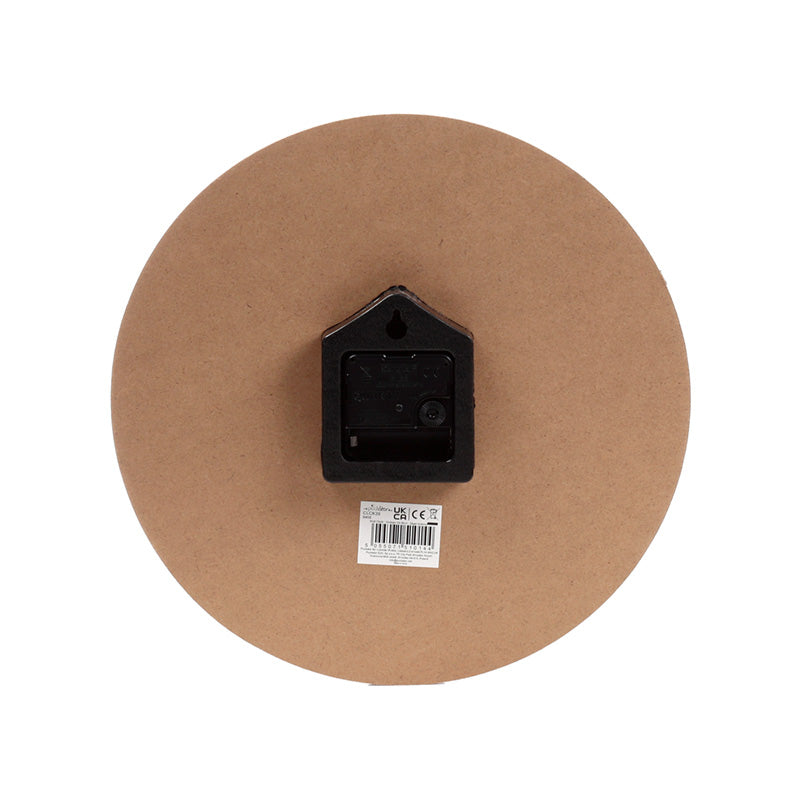 Lisa Parker Jekyll and Hyde Cats Wall Clock on wall