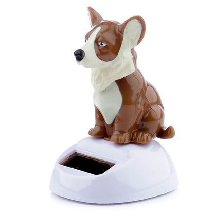 Solar Pal Corgi decorative ornament with sunlight
