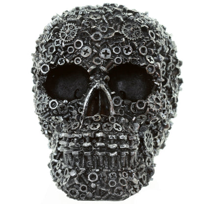 Gothic Collectable Nuts and Bolts Skull Decoration as a gift