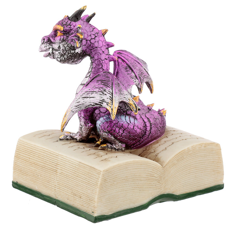 Reading Elements Dragon Figurine displayed on shelf