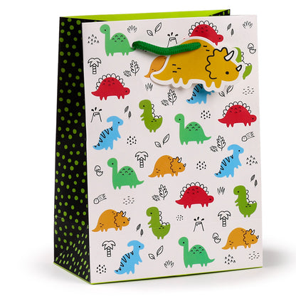 Medium Gift Bag - Dinosauria Jr design