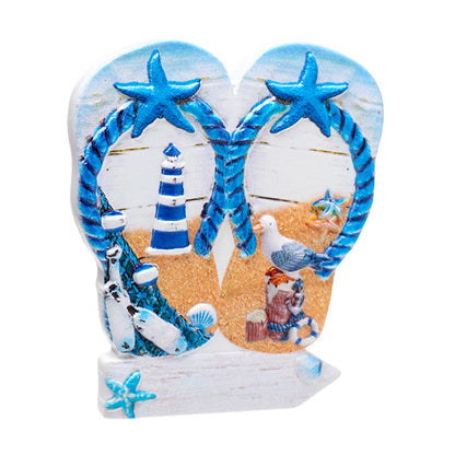 Vibrant Flip Flop Magnet - Perfect Gift for Beach Lovers