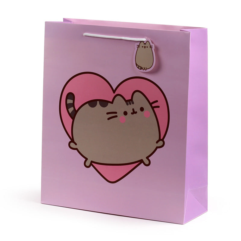 Durable Pusheen Gift Bag with Matching Tag
