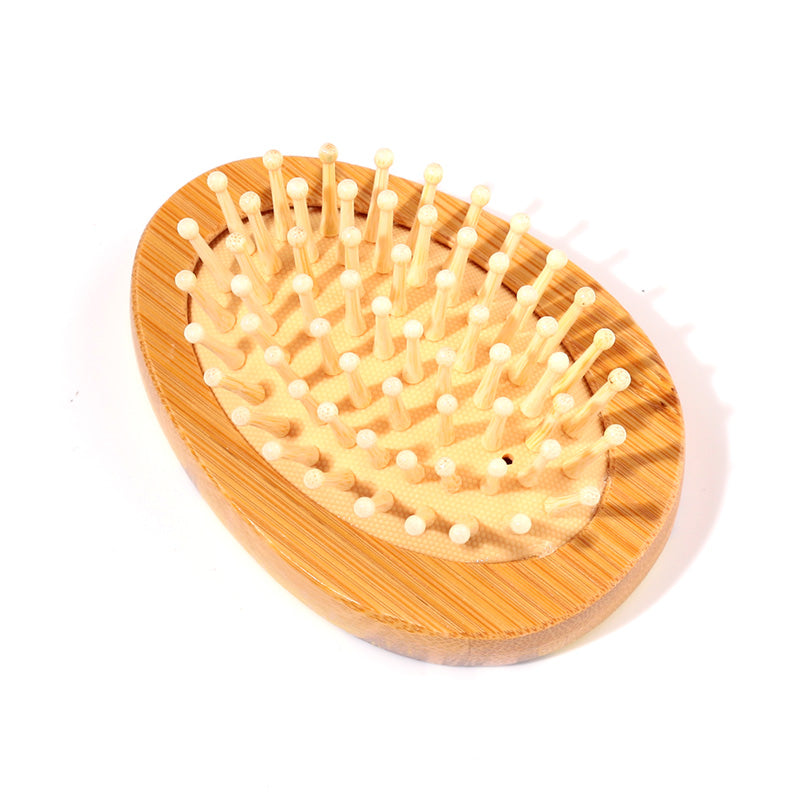 Moomin themed Bamboo Hair Brush on display