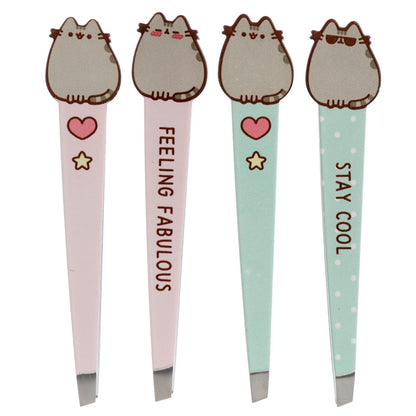 Pusheen the Cat Shaped Tweezers in decorative design