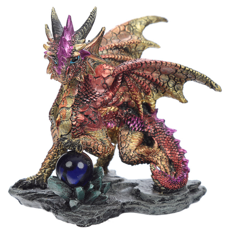 Intricate details of Soothsayer Dragon Figurine