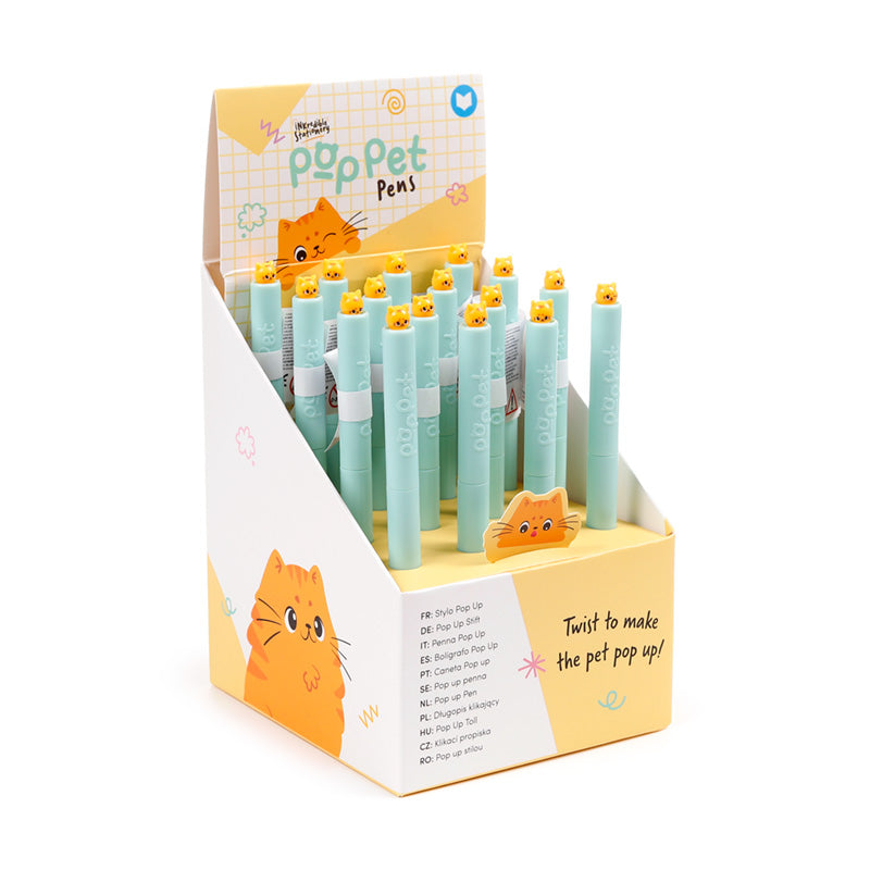 Twist Pop Pet Pen with Beans & Co Cats design