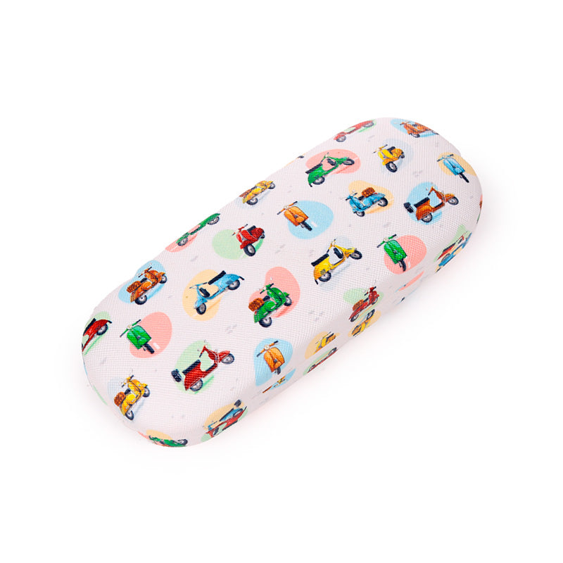 Functional and playful scooter glasses holder