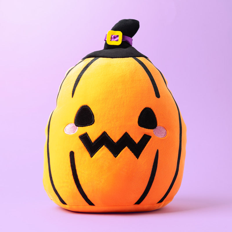 Squidglys Plush Toy Jaqueline the Pumpkin - Side View