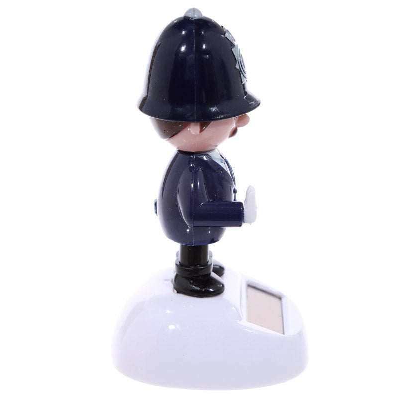 Whimsical Solar Pal Policeman home decor