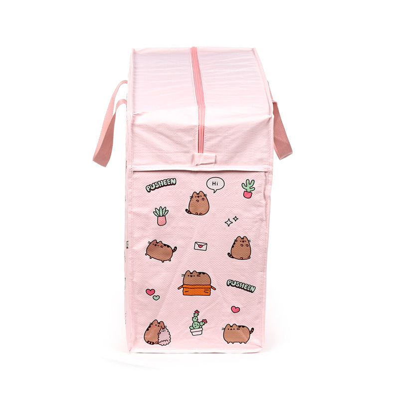 Pusheen the Cat Laundry & Storage Bag on a shelf