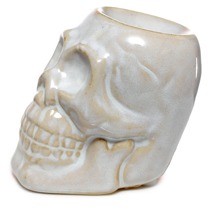 Unique Mini Skull Oil Burner for Gift Giving