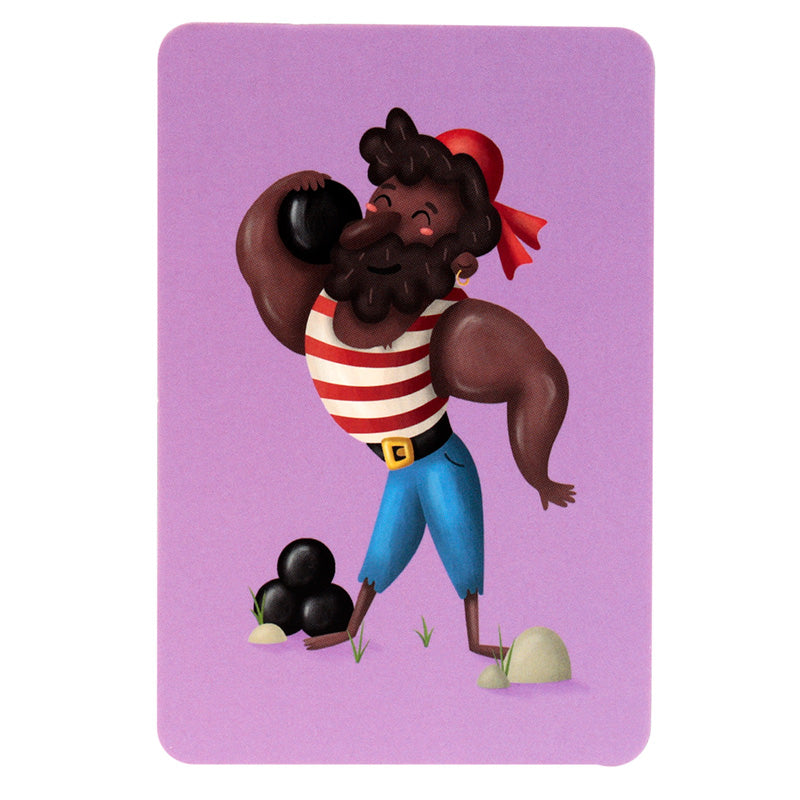 Fun pirate memory game for children