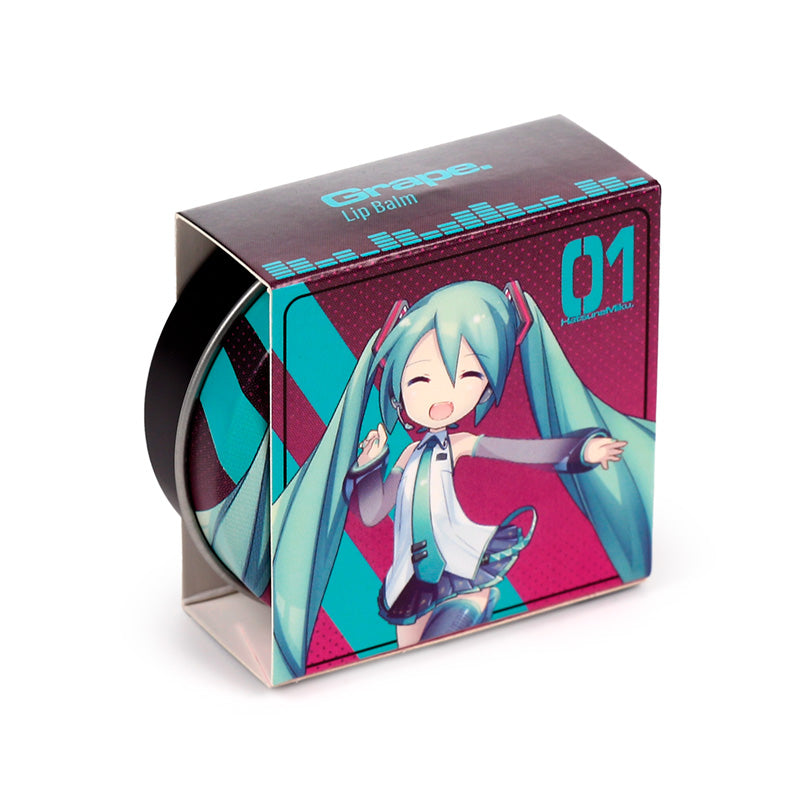 Hatsune Miku Lip Balm in a beautifully designed tin