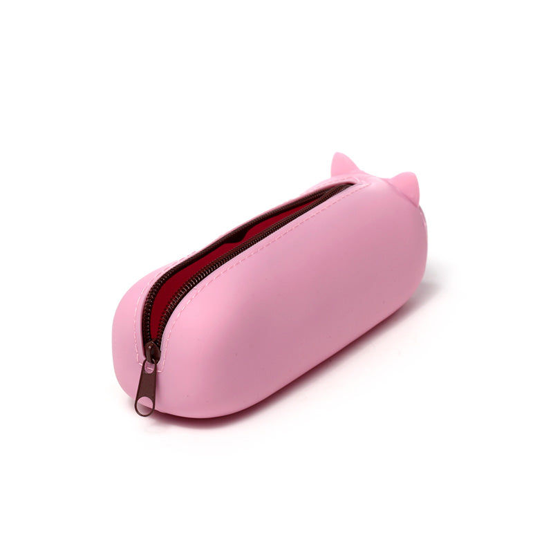 Adoramals Pig Silicone Pencil Case - Cute design
