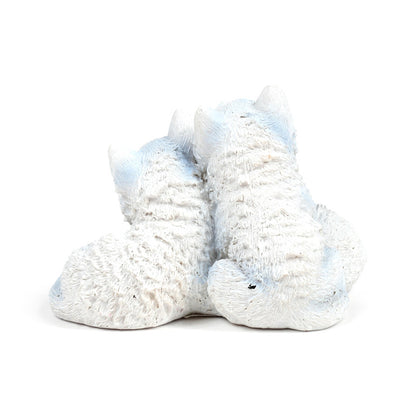 Wolf Ornament Trio of Puppies - Home Decor Accent
