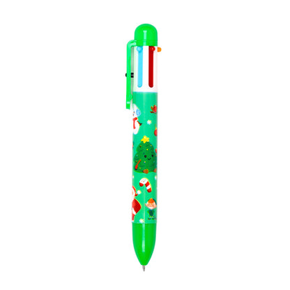 Vibrant ink colours of Christmas pen