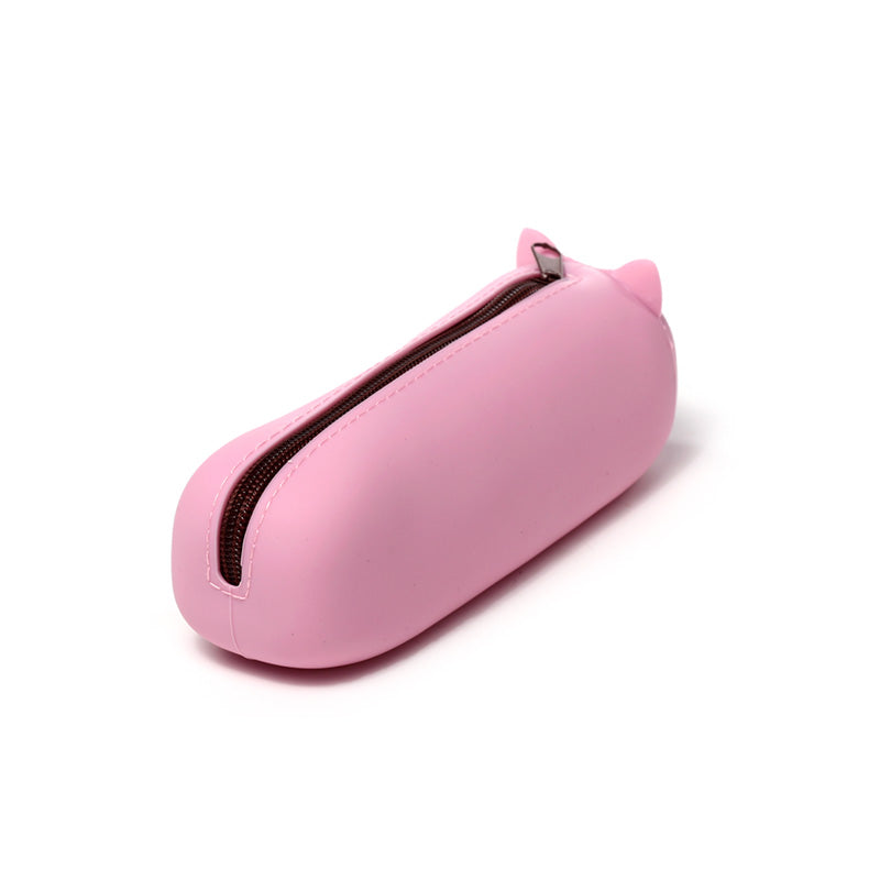 Adoramals Pig Silicone Pencil Case - Lifestyle shot