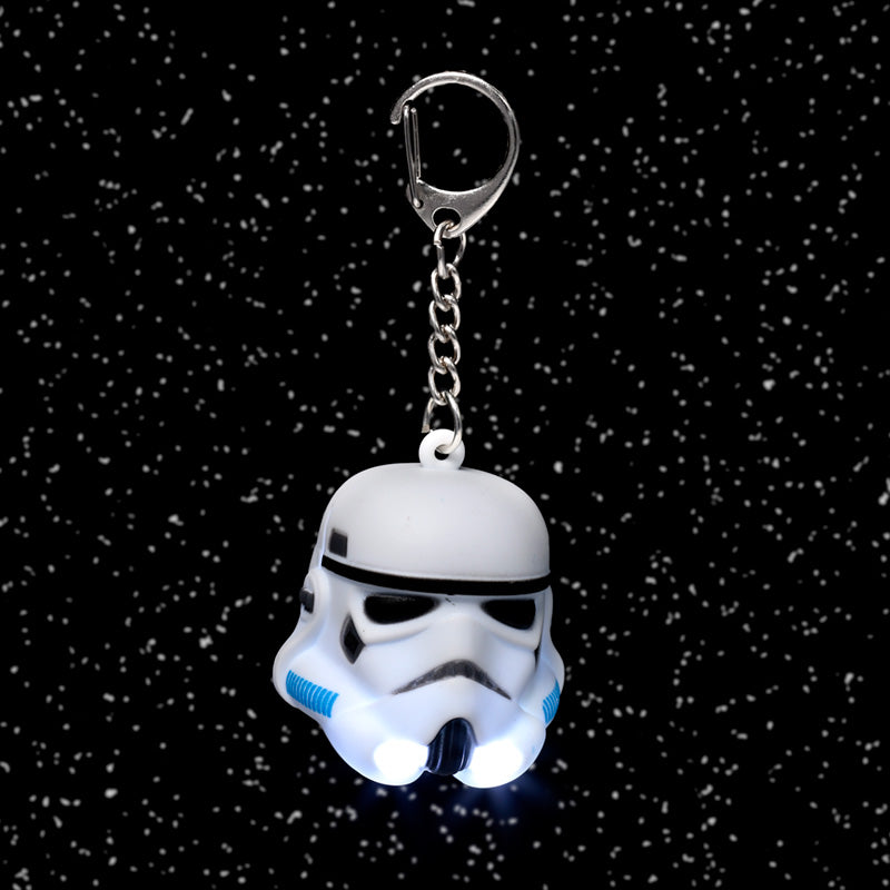 Original Stormtrooper LED Light Keyring side view
