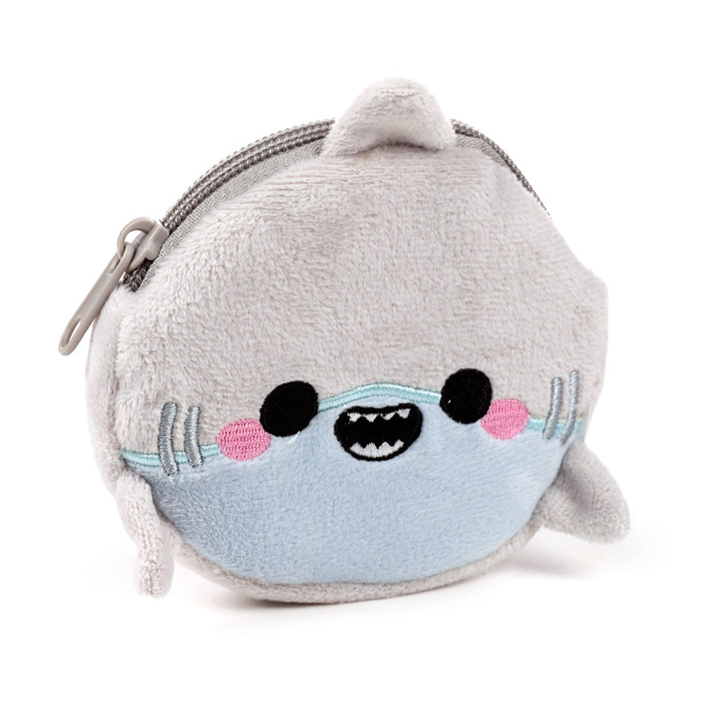 Adoramals Ocean Plush Change Purse in a decorative setting