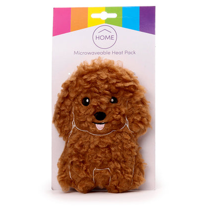 Cavapoo Fluffy Dog Microwavable Lavender Heat Pack