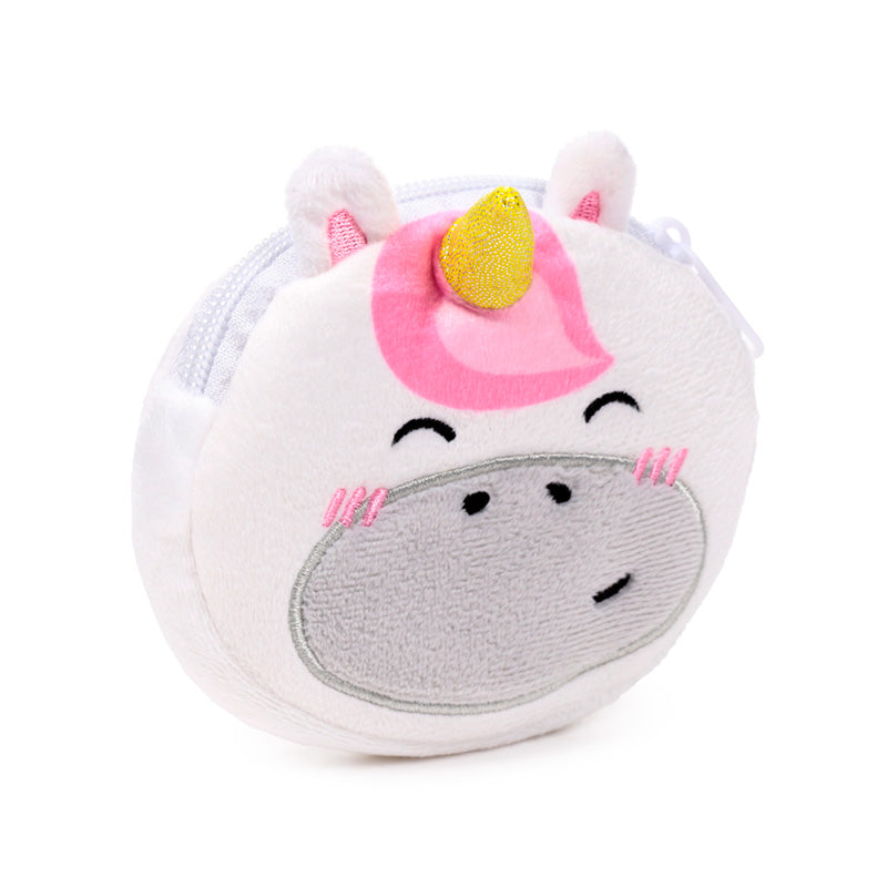 Adoramals Unicorn Plush Change Purse - Decorative Piece