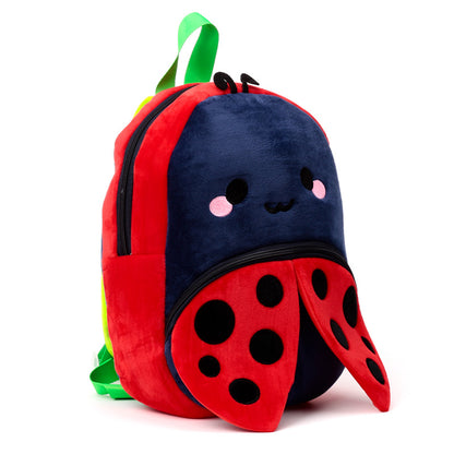 Adorabugs Tilly the Ladybird Kids School Rucksack with child