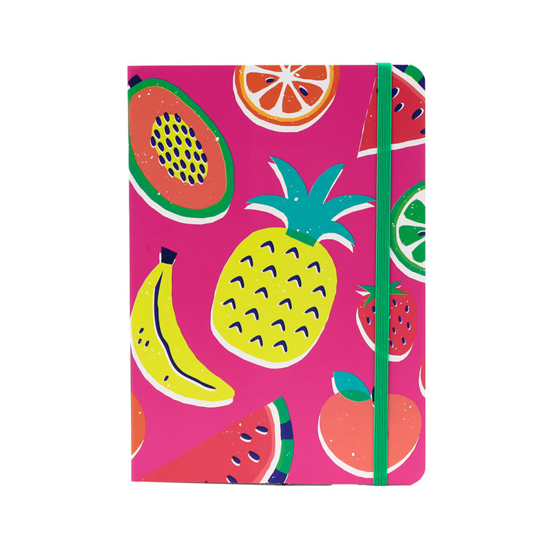 Recycled Paper Notebook with Elastic Closure