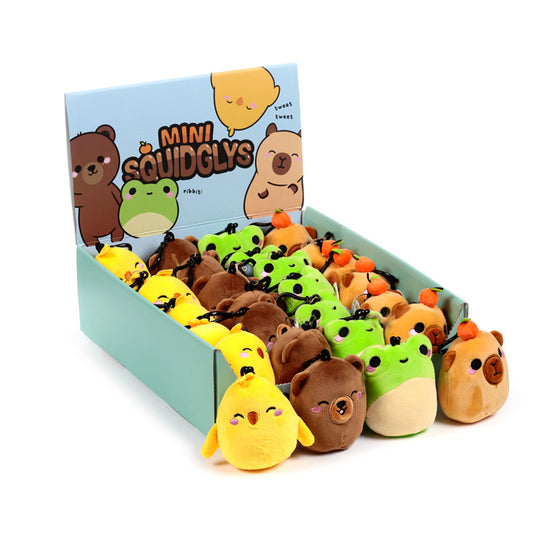 Squidglys Plush Mini Keyring from Adoramals collection