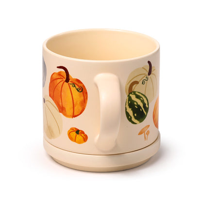 Autumn Harvest Decorative Mug and Coaster