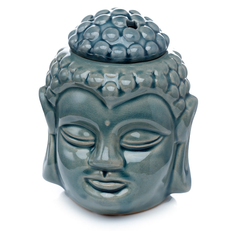 Elegant Buddha head design oil burner