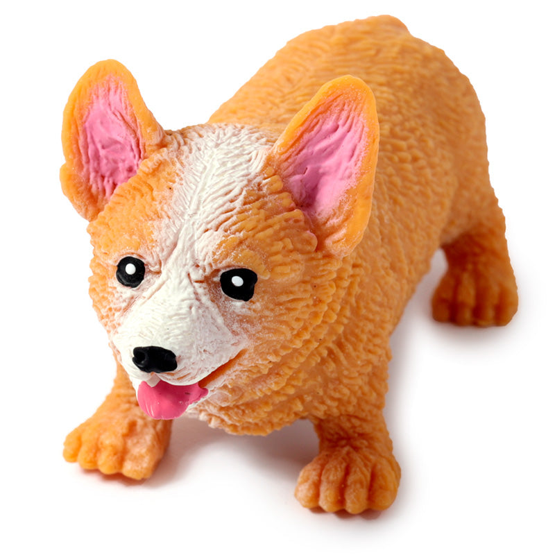 Vibrant Fun Kids Corgi Stretch Toy for kids